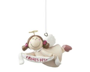 Engel Sterntaler "frohes Fest" - MILA mini Deko Figur 5 cm