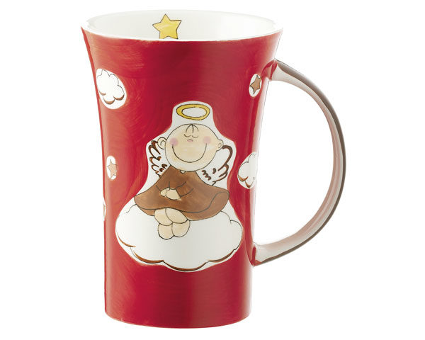 Mila Coffee Pot - Himmelsbote auf Wolke 7 - 500 ml - Tasse - Henkelbecher - Keramik