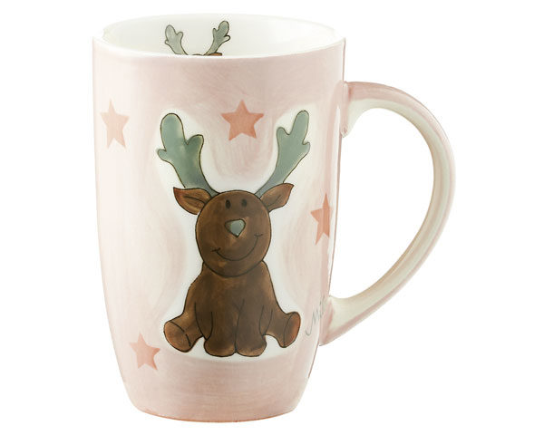 Mila Designbecher Elch Gustav 2016 – 230 ml – Tasse – Henkelbecher – Keramik