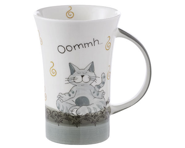 Mila Oommh Pure Yoga Katze Coffee Pot - 500 ml - Tasse - Becher - Keramik