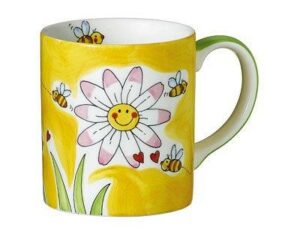 Mila Becher Springtime – 280 ml – Tasse – Henkelbecher – Keramik 80001