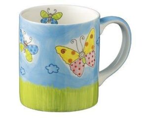 80047 Mila Lovley Butterflies Becher Schmetterling