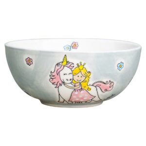 Kinderschale Prinzessin mit Einhorn - Eisschale - Müslischale 96233