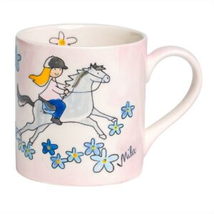 Mila Galopp Becher - Keramik - Henkelbecher -Geschirr