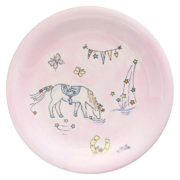 Mila Magic Pony Teller - Keramik - Pferd Teller 84254