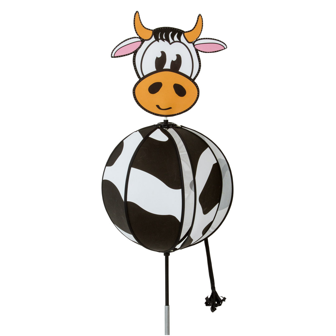 Hq Spinning vento Chime del Gioco Garden Ball Ball Plug Cow Cow Wind Y7gybvf6