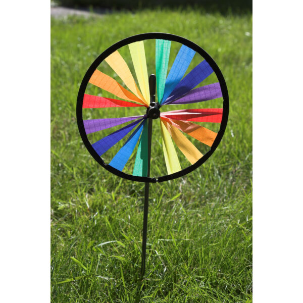 Magic Wheel Rainbow Windspiel- China Windrad - Regenbogen - Segeltuch