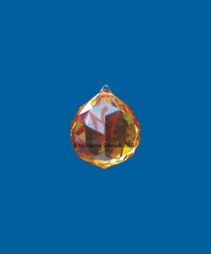 farbige Bleikristallkugel Prisma Kristallkugel Facettenschliff - blau/Grün/orange/Topaz/emerald/bernstein