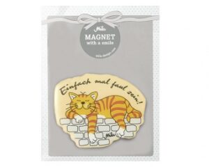 Mila Magnet Katze Oommh - Kater Garfield - Einfach mal faul sein!
