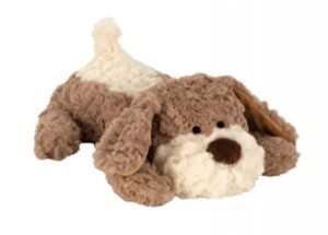 Wärmetier Hund Kuscheltier als Wärmekissen und Kältekissen - Plüschtier Körnerkissen mit Lavendel
