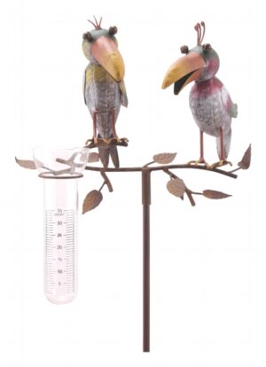 Dank der großen, übersichtlichen Skala auf dem Glas kann man jederzeit genau ablesen wie viel Regen gefallen ist.