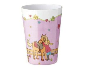 26014 Mila Mein Pony Kinderbecher Becher Pferd Pony Kinderbecher Kunstoff Melamin Bibi und Tina Becher