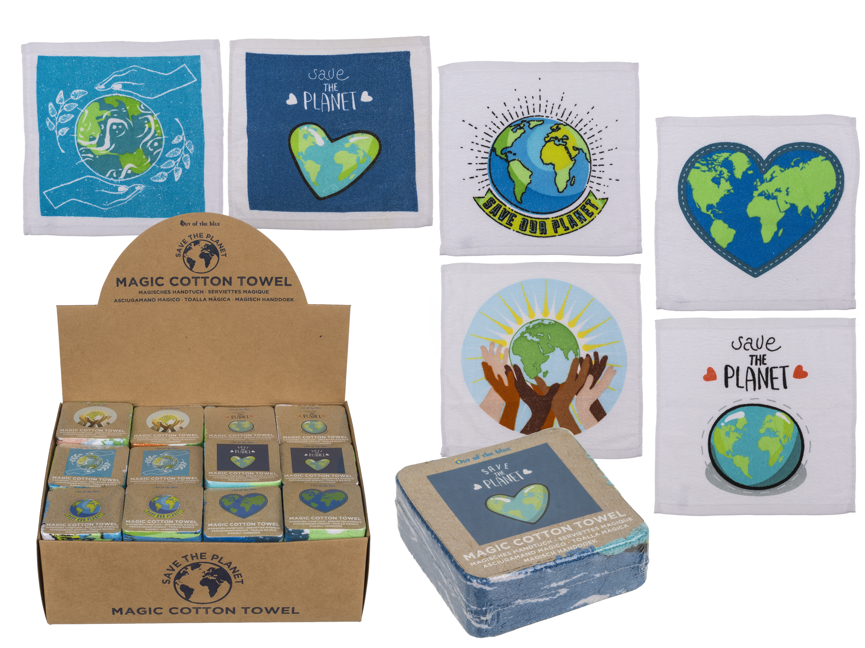 Meerjungfrau na-und 31/4009 Magic Towel magisches Handtuch 30x30cm 