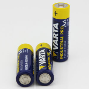 3x Varta AA Batterien z.B. für Single LED Stern - VARTA Industrial Batterie AA Mignon Alkaline Batterien LR6