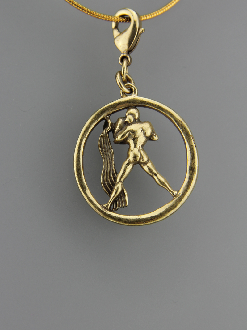 Pilgrim Sternzeichen Wassermann Anhänger - gold (21.01 - 19.02) – Bild 2