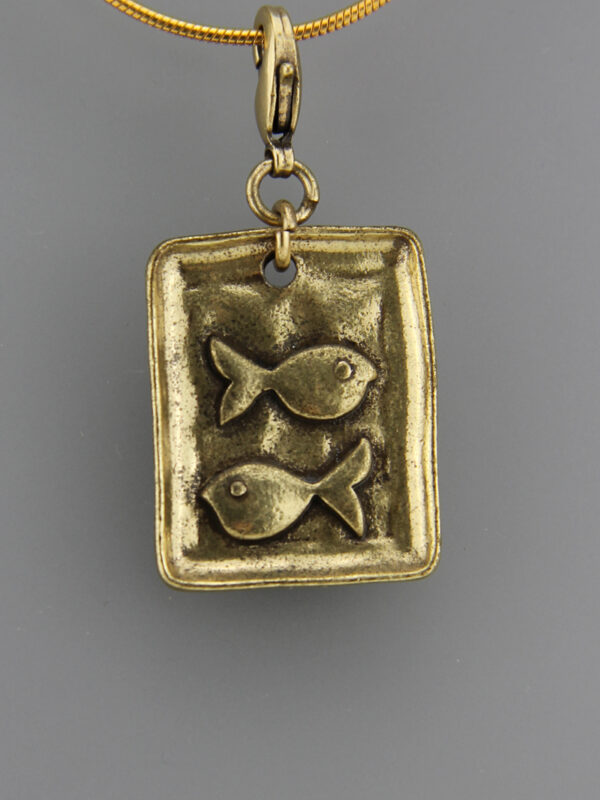 Pilgrim Sternzeichen Fische Anhänger - gold (20.02 - 20.03)