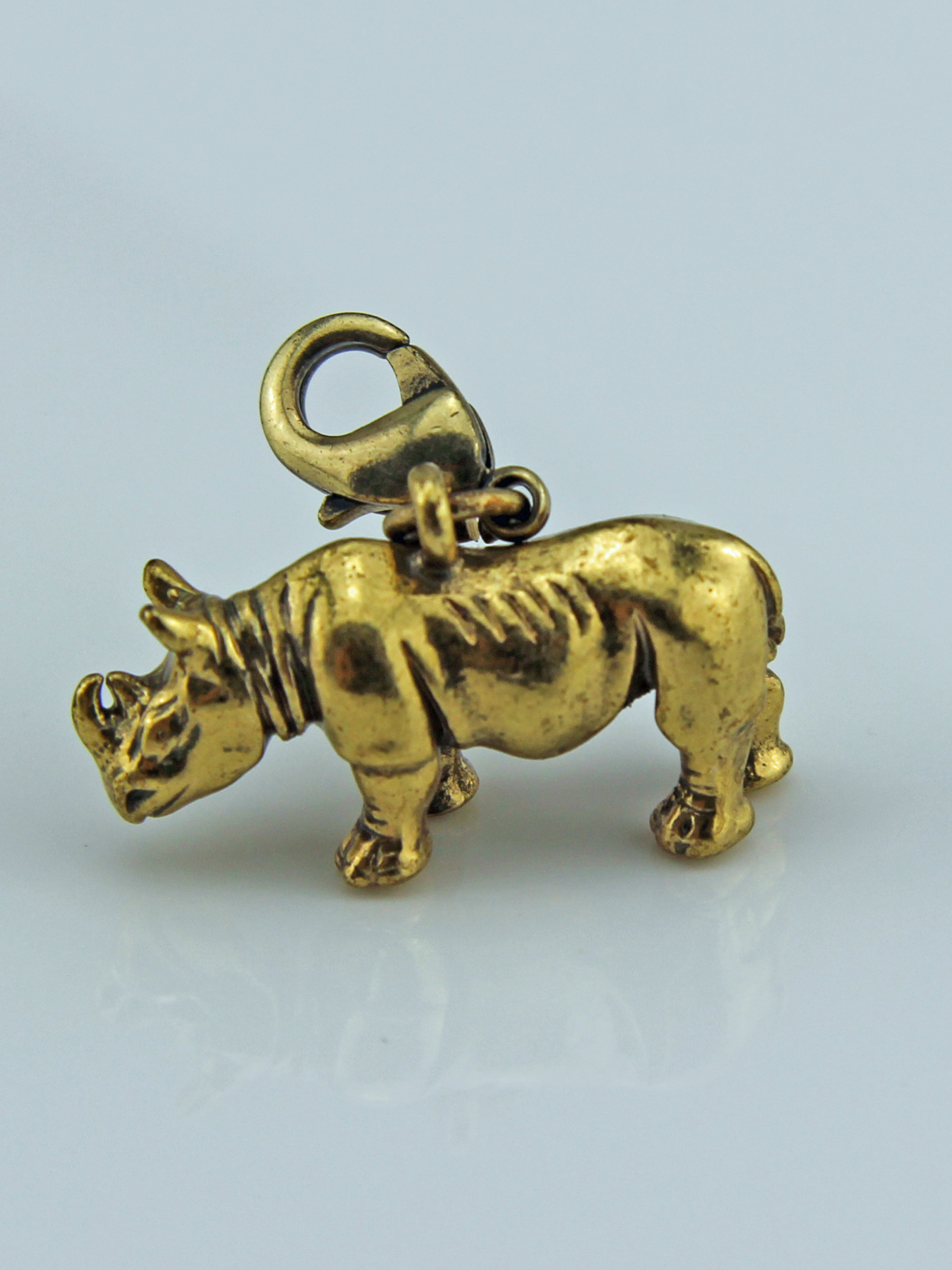 ANHÄNGER CHARM PFERD Gold 333 Einhänger Gelbgold 8kt
