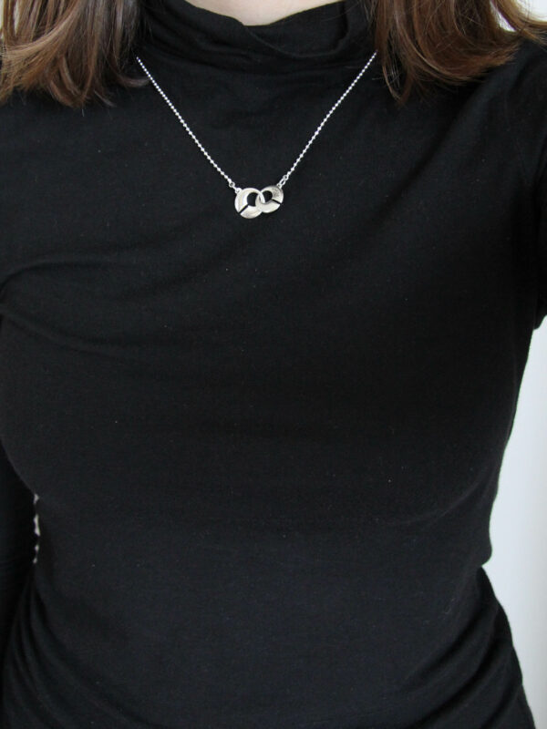 Pilgrim Kette mit Steckverschluss silber - Charms Wendekette – Bild 9