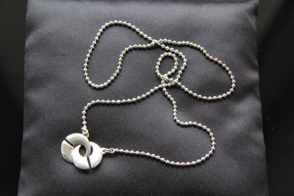 Pilgrim Kette mit Steckverschluss silber - Charms Wendekette – Bild 3
