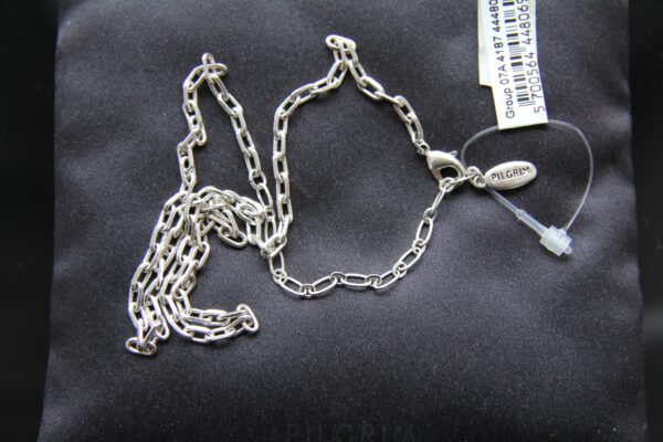 Pilgrim Charms Basic Kette silber - Bettelkette lang oder kurz - Verlängerungskettchen – Bild 3