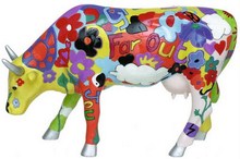 CowParade Large Groovy Moo große Kuh