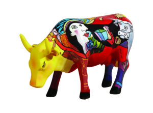 Cowparade Hommage to Picowso's African Period Pablo Picasso