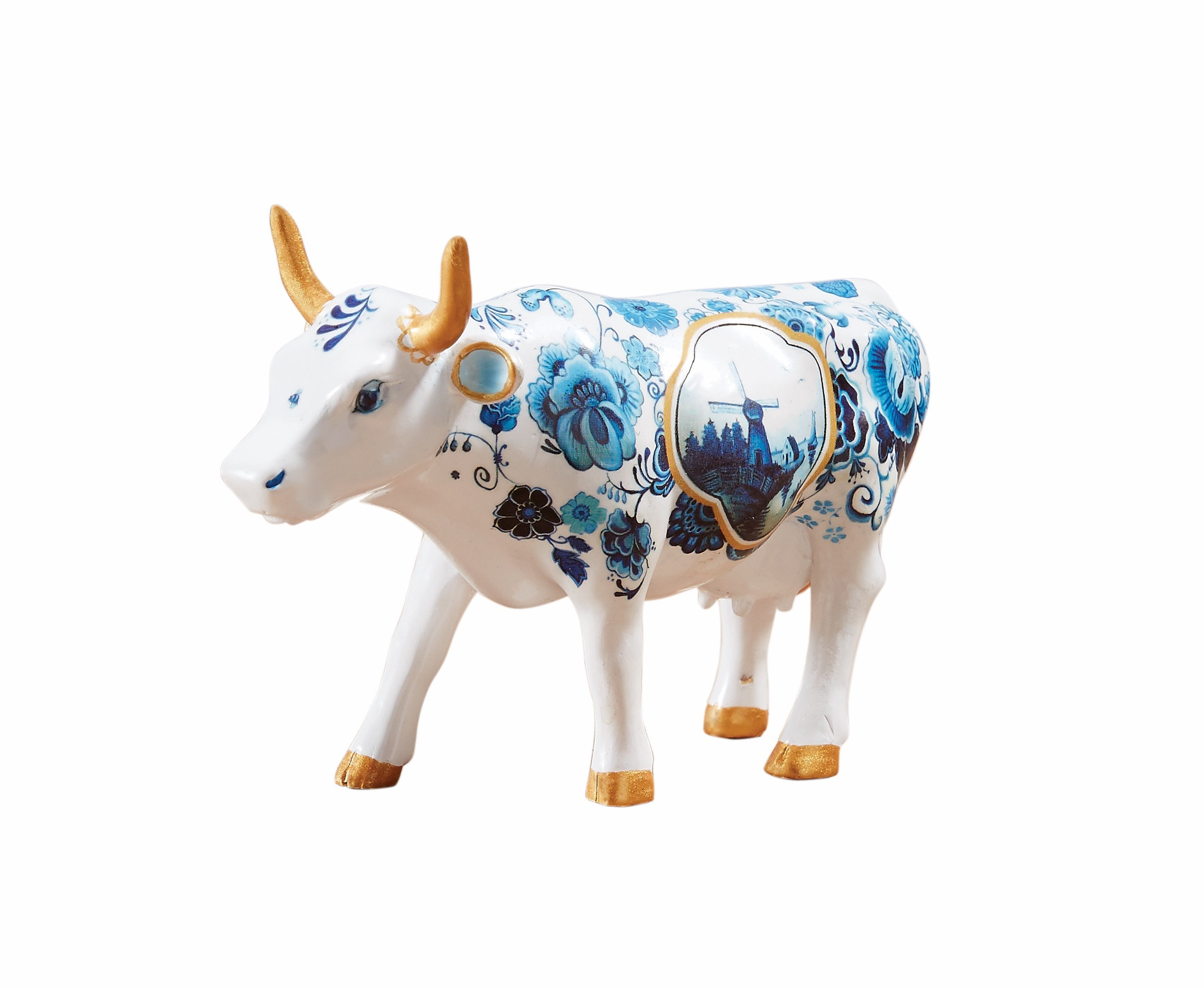 新品未使用) 4 CowParade【カウパレード】牛置物 Blue Bone China 通販・正規取扱店  -https://realville.com.br