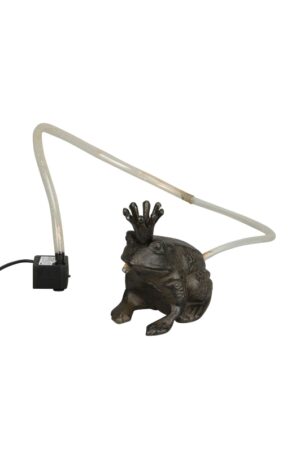 Frosch Wasserspeier Froschkönig - Teichfigur Gusseisen