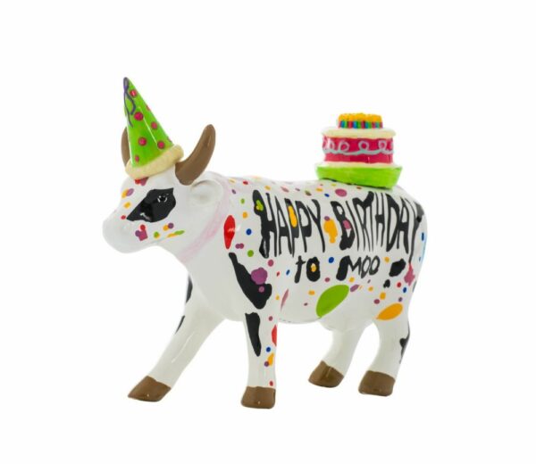 CowParade Happy Birthday to Moo ! Geburtstags Kuh mit Torte – Bild 5
