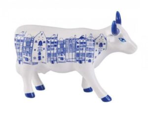 Cow Parade Amsterdam Cow medium -  mittlere Kuh / CowParade Designerkühe von der weltgrössten Wanderkunstausstellung 