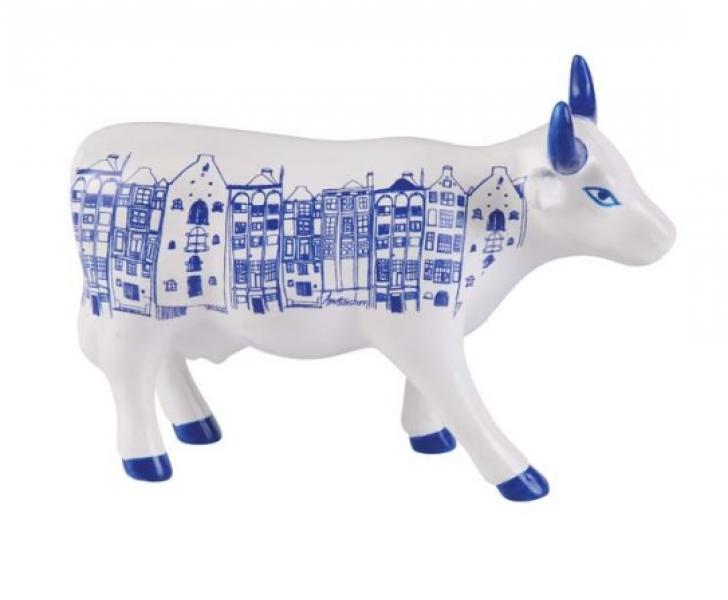 Cow Parade Amsterdam Cow medium - mittlere Kuh / CowParade Designerkühe von der weltgrössten Wanderkunstausstellung