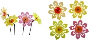 Gartenstecker Sonnenblume 95cm mit Schwingstab - Sonnenfänger