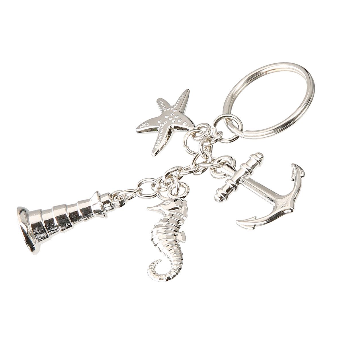 Muschel-Anhänger Für Bikini & Taschen - Wasserdichter Schmuck Mit Seestern-Design In Gold