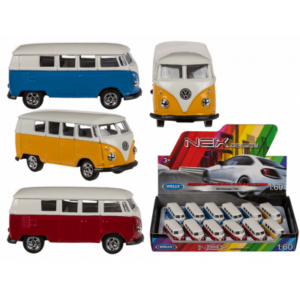 Modellauto VW Bulli - Volkswagen T1 Bus 1963, 1:60, L= 7,5 cm