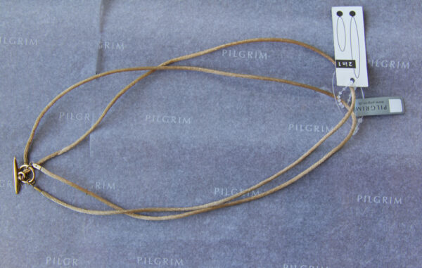 Pilgrim Kette Steckverschluss gold/puder - 2in1 Kette – Bild 5