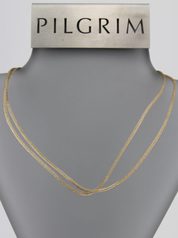560943-Pilgrim-Kette-Steckverschluss-gold-puder-2in1-Kette-verschluss-hinten