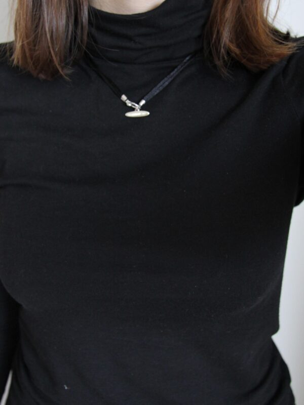 Pilgrim Kette Steckverschluss silber/schwarz - 2in1 Kette – Bild 7