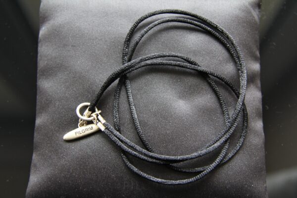 Pilgrim Kette Steckverschluss silber/schwarz - 2in1 Kette – Bild 3
