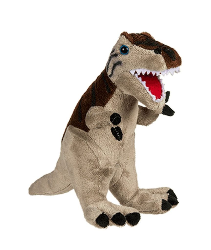 Stofftier Dino Saurier Brachiosaurus, Stegosaurus, T-Rex