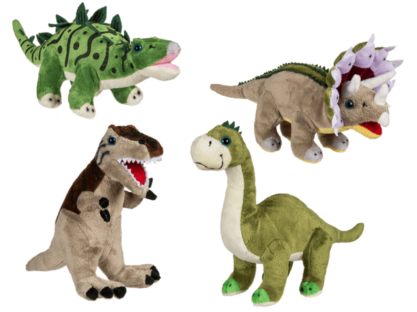 Stofftier Dino Saurier Langhals Brontosaurus wie Littlefoot - Plüschtier Fezzi Kuscheltier Brachiosaurus 20-33cm