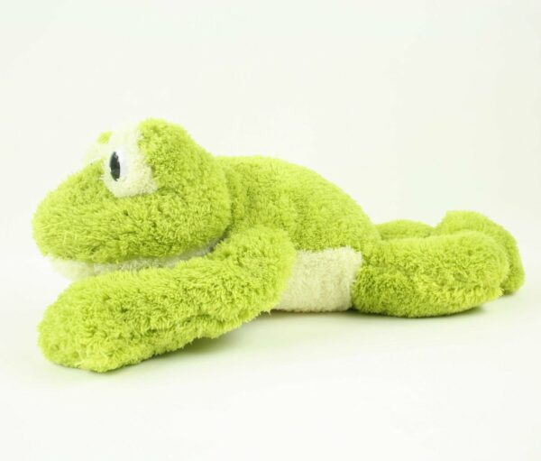 Freaky Frosch Kuscheltier mini - XXL, grün - Plüschtier Kuschelfrosch - Super Soft Plüsch