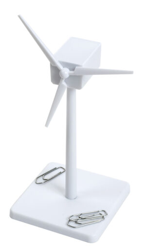 Enercon Mühle Windgenerator magnetisch ABS weiß - Bausatz - Windmühle - Windturbine - Windkraftanlage