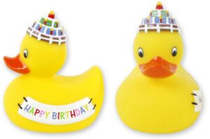 Badequietscheentchen Geburtstag  - Happy Birthday Quitschente - Badeente