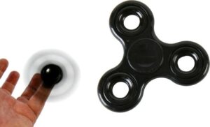 Professional Fidget Spinner - schwarz - 150 - 240 sek - Finger Spinner - Trickspiel