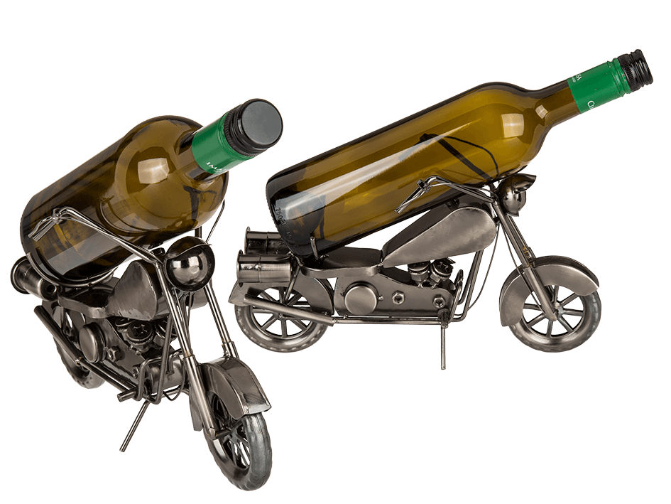Flaschenhalter Motorrad Weinhalter Metall Flaschenst/änder