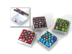 Pillendose milleforie Muranoglas