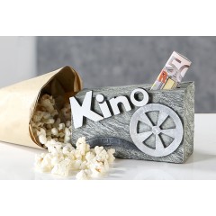 Spardose Kino - Geschenkverpackung Kinogutschein Sparschwein