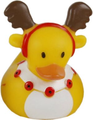 Weihnachts Elch Badeente Rentier - X-Mas Ente quietschend - Weihnachtsente