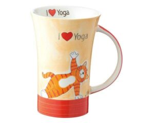 82349 Coffee Pot Oommh ...I love yoga Becher