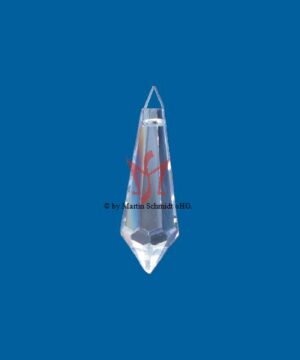 Bleikristall Prisma Spitzform - 38 mm - Fensterschmuck - Baumschmuck - Regenbogen Sun Catcher - Kronleuchter Schmuck